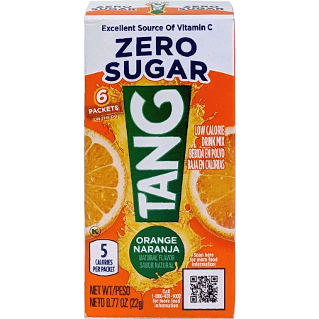 Zero Sugar, Low Calorie Orange Drink Mix